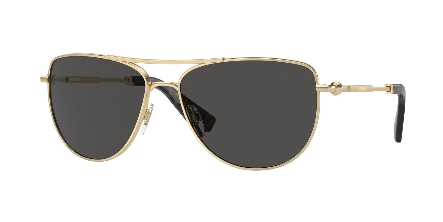 Burberry BE3149 in Gold/Dark Grey