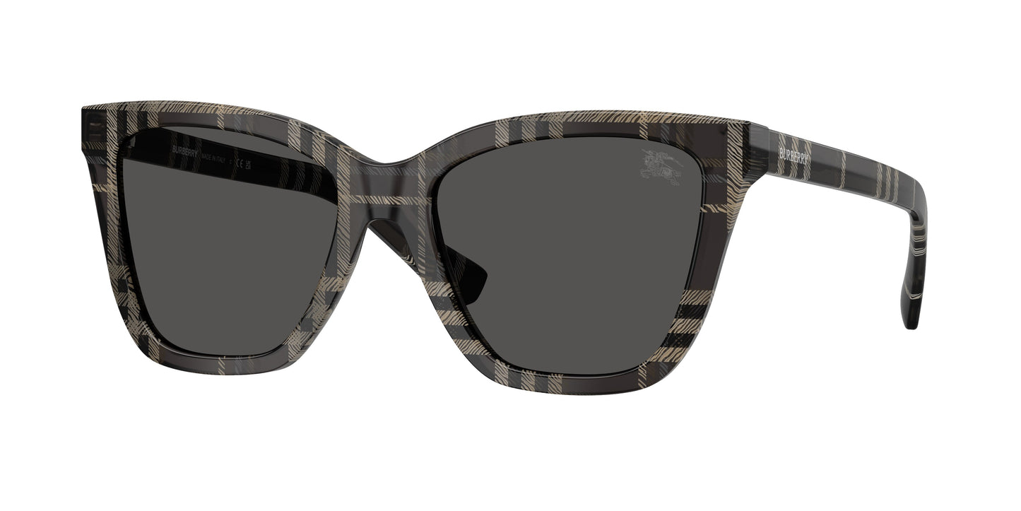 Burberry BE4470 in Check Grey