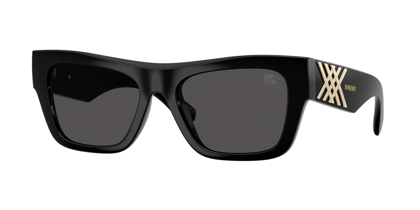 Burberry BE4490U in Black/Dark Grey