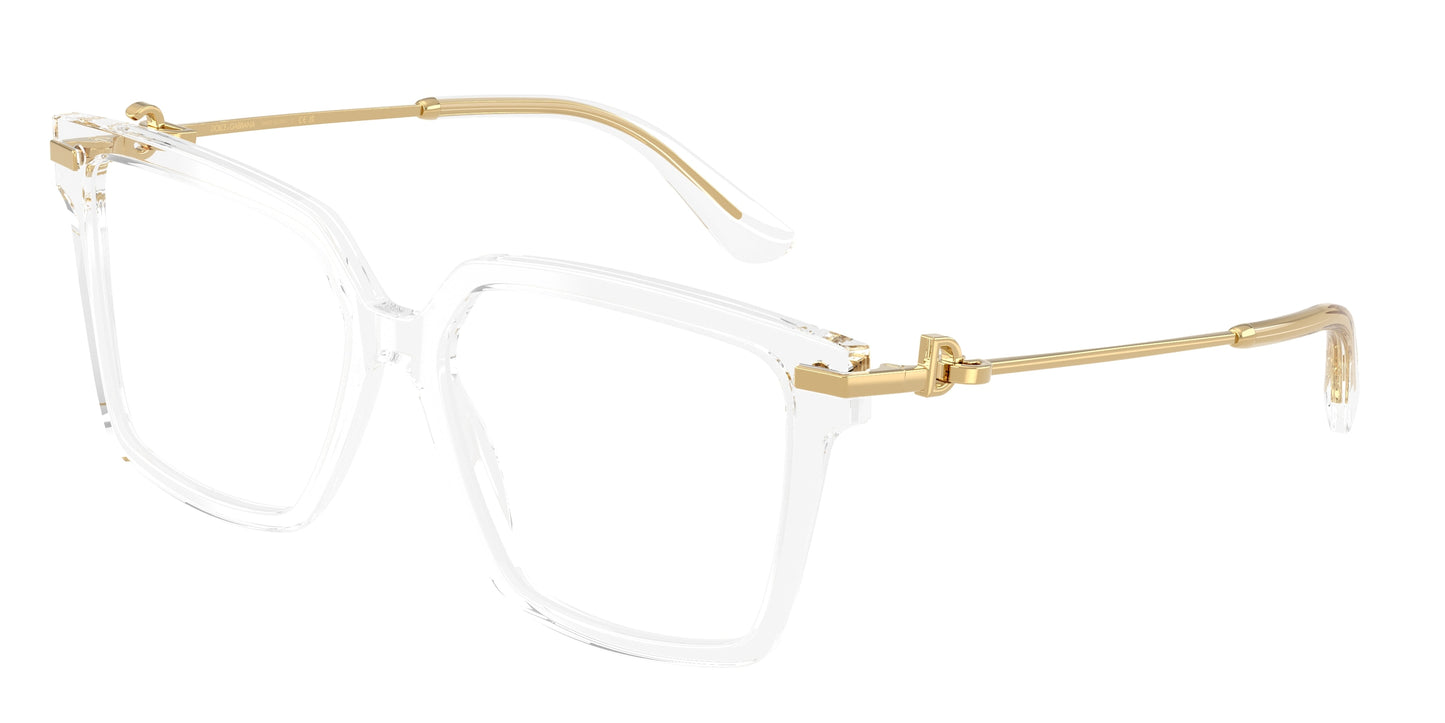 Dolce & Gabbana DG3397 CRYSTAL/clear demo lens eyeglasses