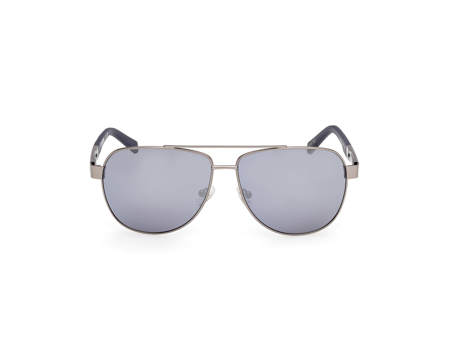 Harley Davidson HD00021 sunglasses in matte light nickeltin / blue mirror