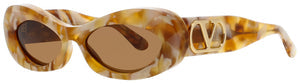 VALENTINO VLS-178D sunglasses in IVORY / GOLD