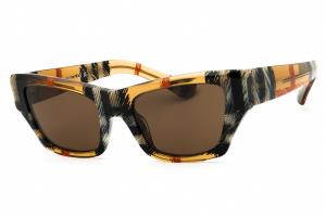 Burberry 0BE4441U in Beige/Brown checkered pattern