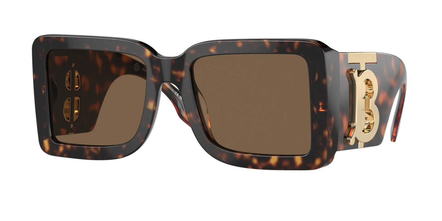 Burberry BE4406U in Dark Havana/Dark Brown