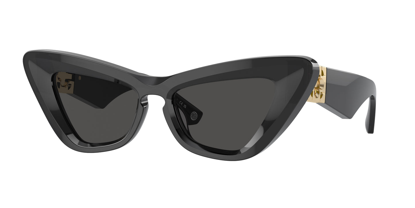 Burberry BE4421U in Dark Grey / Dark Grey