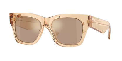 Burberry BE4424 in Brown/Light Brown Mirror Flash Gold