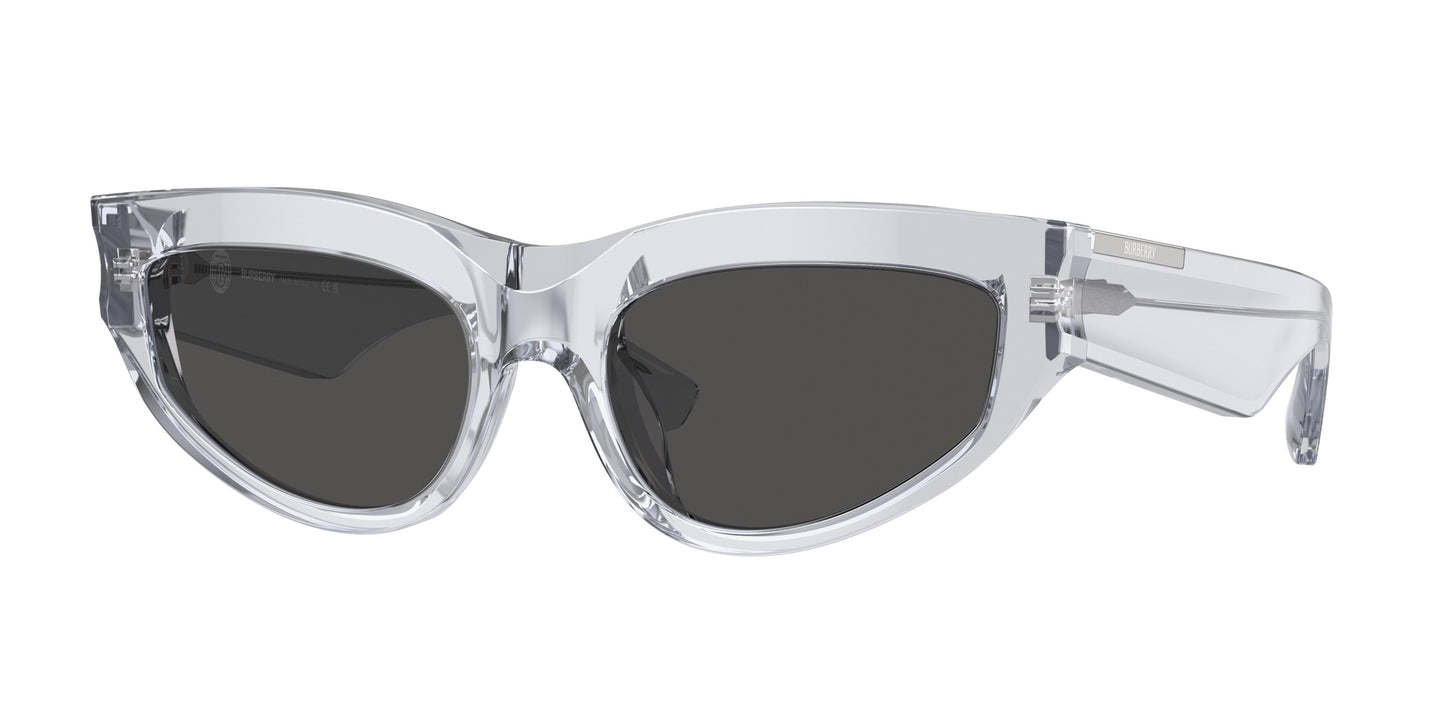 Burberry BE4425U in Transparent Grey/Dark Grey