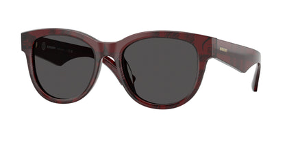 Burberry BE4432U in Checkered Red/Dark Grey