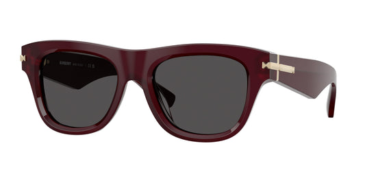 Burberry BE4438U in Bordeaux/Dark Grey