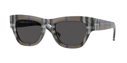 Burberry BE4440U in Check Lichen/Dark Grey