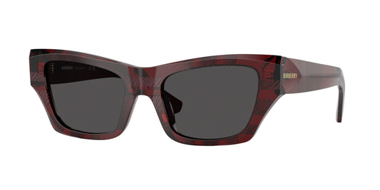 Burberry BE4441U in Check Red/Grey
