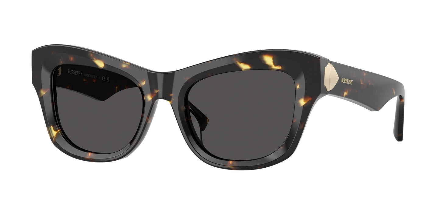 Burberry BE4442U in Yellow Havana/Dark Grey