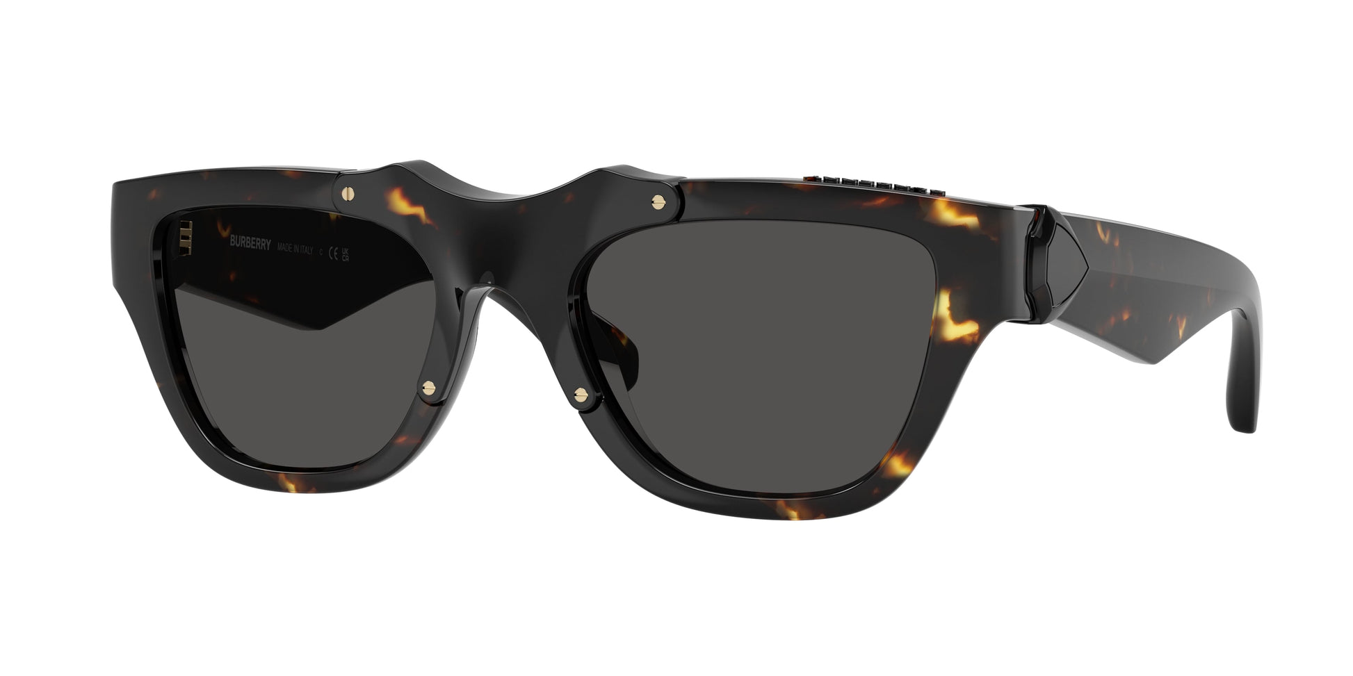 Burberry BE4445U in Dark Havana/Dark Grey