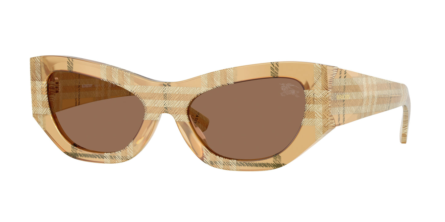 Burberry BE4450U in Check Beige/Brown