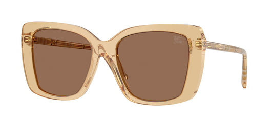 Burberry BE4456 in Beige/Dark Brown