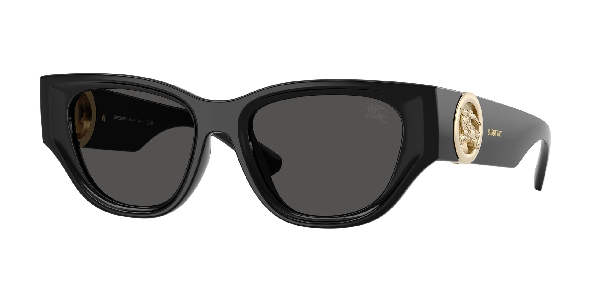 Burberry BE4467U in Shiny Black