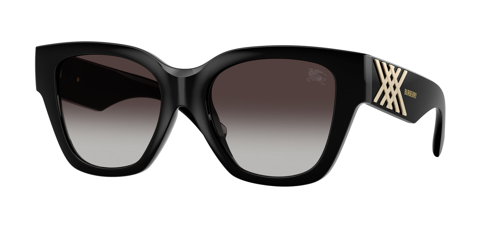 Burberry BE4489U in Black/Grey Gradient