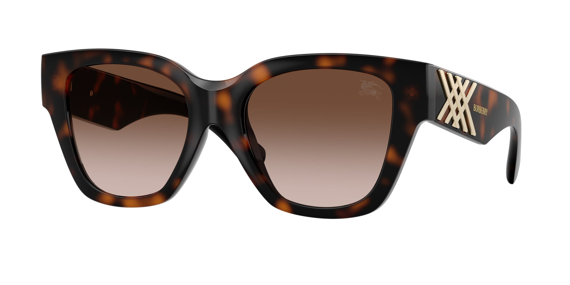 Burberry BE4489U in Dark Havana/Brown Gradient