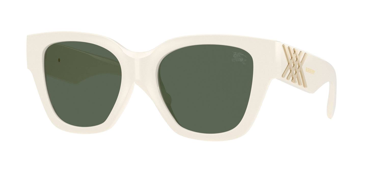 Burberry BE4489U in White/Dark Green
