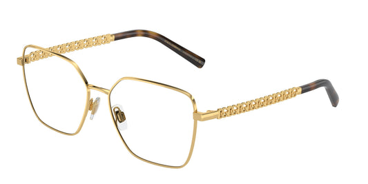 Dolce & Gabbana DG1351 GOLD/clear demo lens eyeglasses