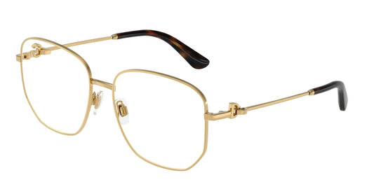 Dolce & Gabbana DG1356 GOLD/clear demo lens eyeglasses