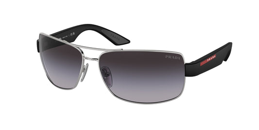Prada Sport 50ZS Sunglasses Silver/Gradient Grey