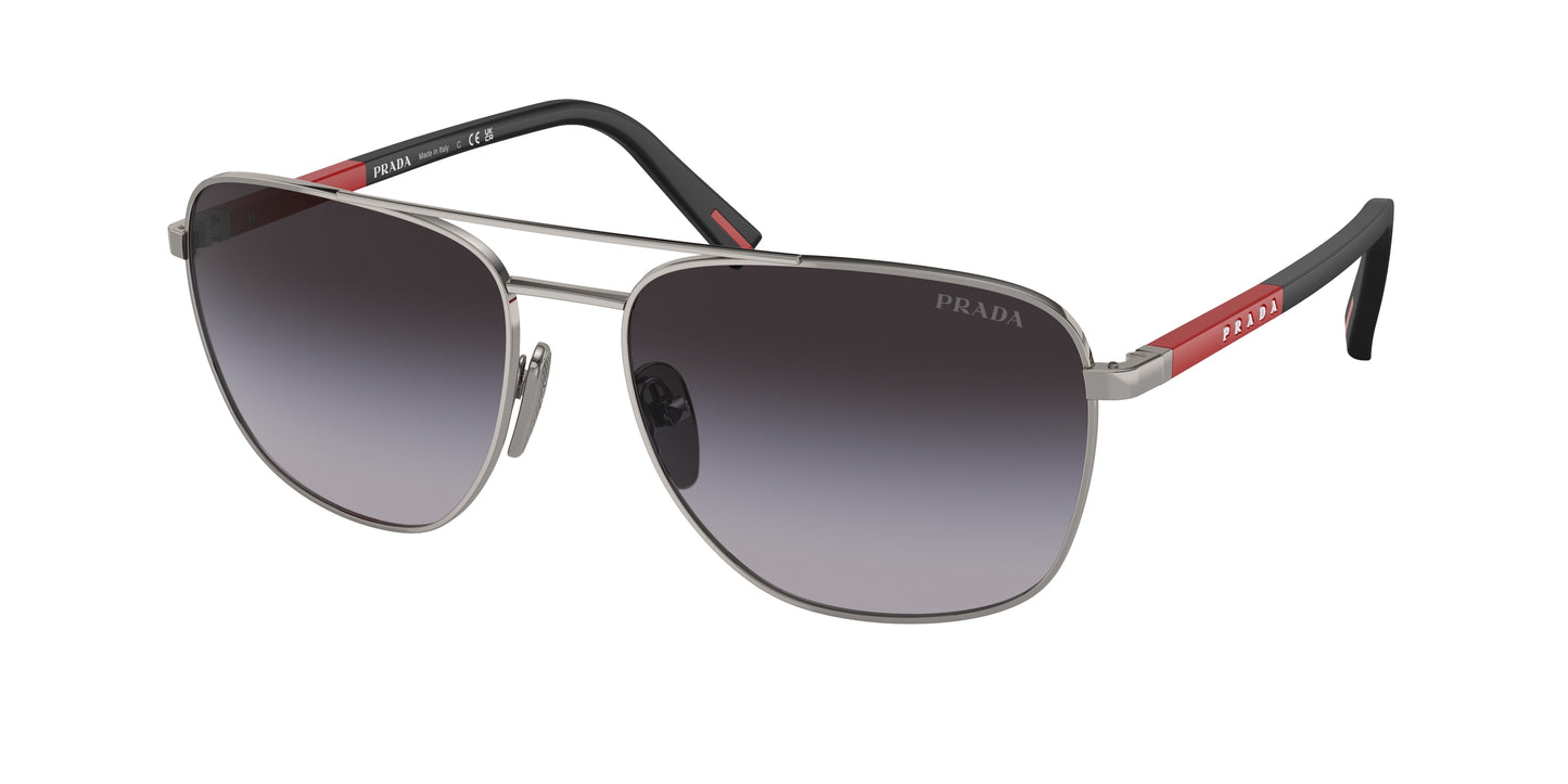 Prada Sport 54ZS Sunglasses Gunmetal/Grey Gradient 
