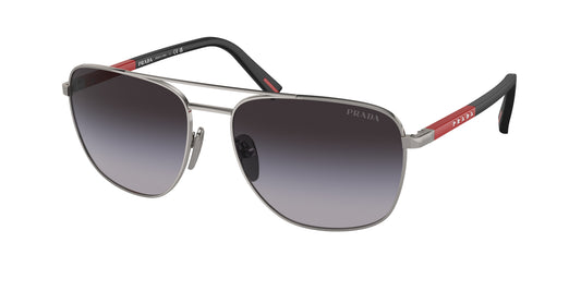 Prada Sport 54ZS Sunglasses Gunmetal/Grey Gradient 