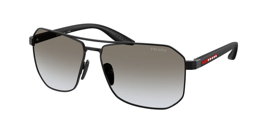 Prada Sport A53S Sunglasses Matte Black/Grey Gradient