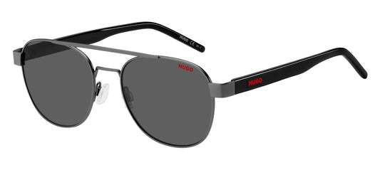 HUGO HG 1196/S in Matte Dark Ruthenium / Dark Grey