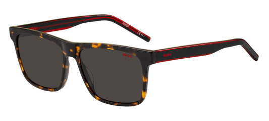 HUGO HG 1242/S in Havana Red/Grey