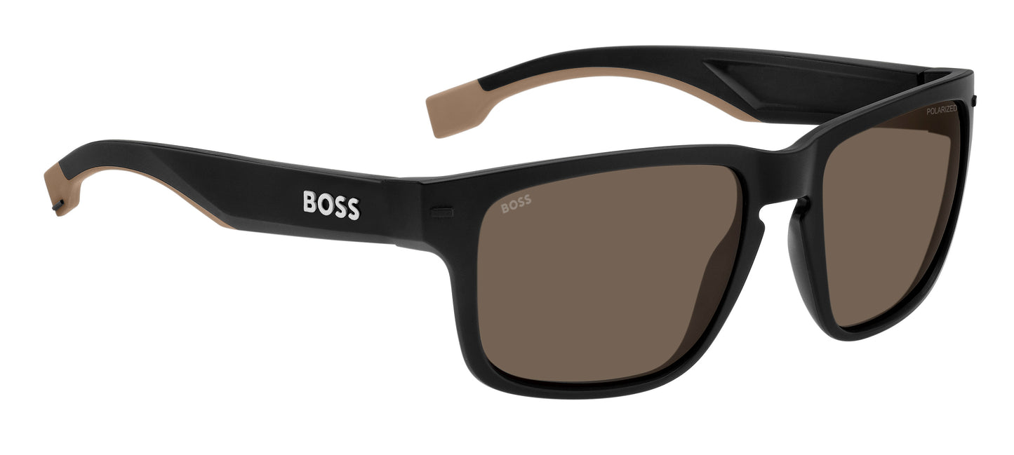 Hugo Boss 1497/S in Black/Brown - view 2