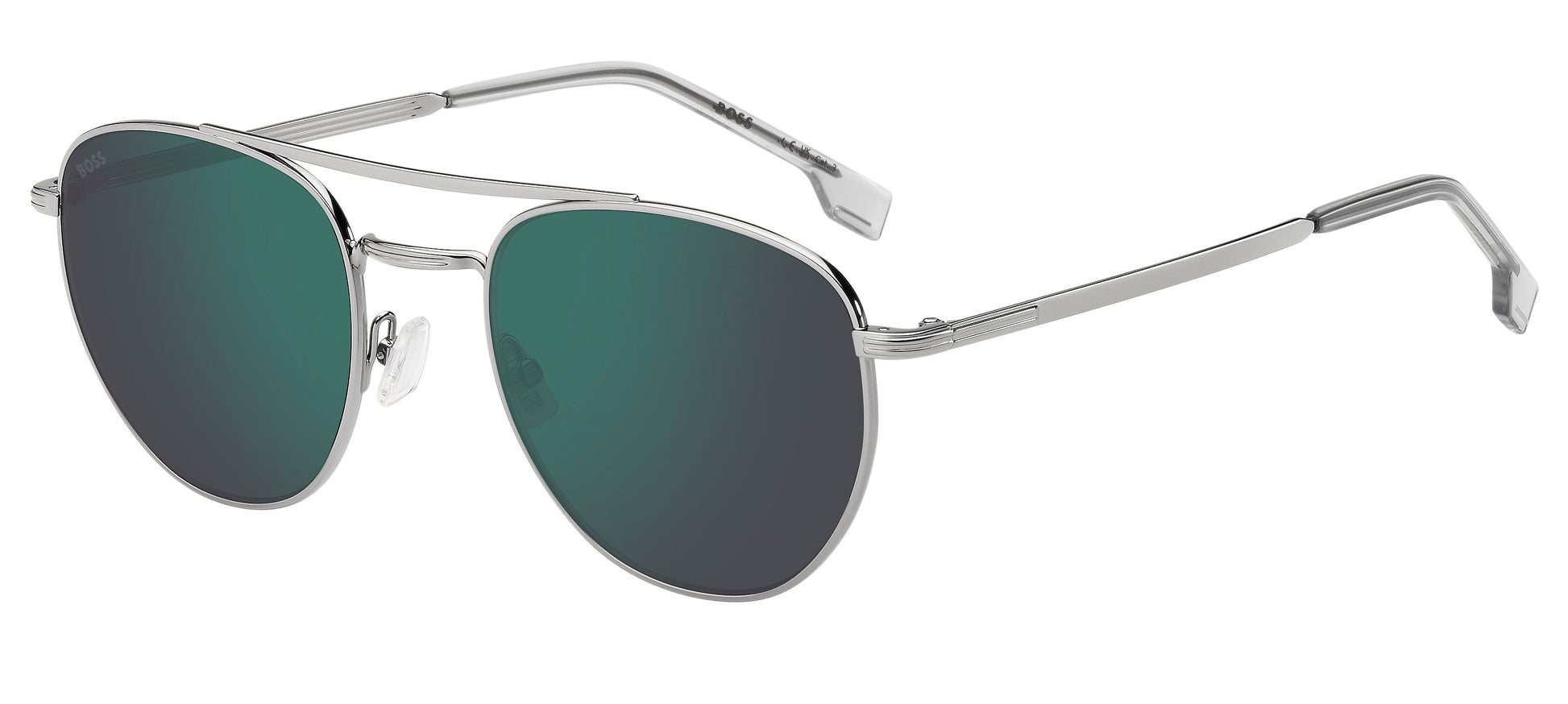 Hugo Boss 1631/S in Ruthenium/Green Sp