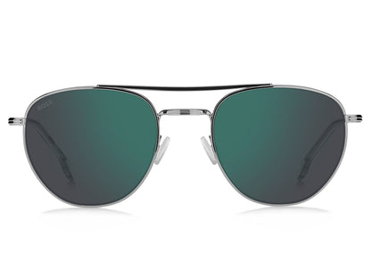 Hugo Boss 1631/S in Ruthenium/Green Sp - view 3