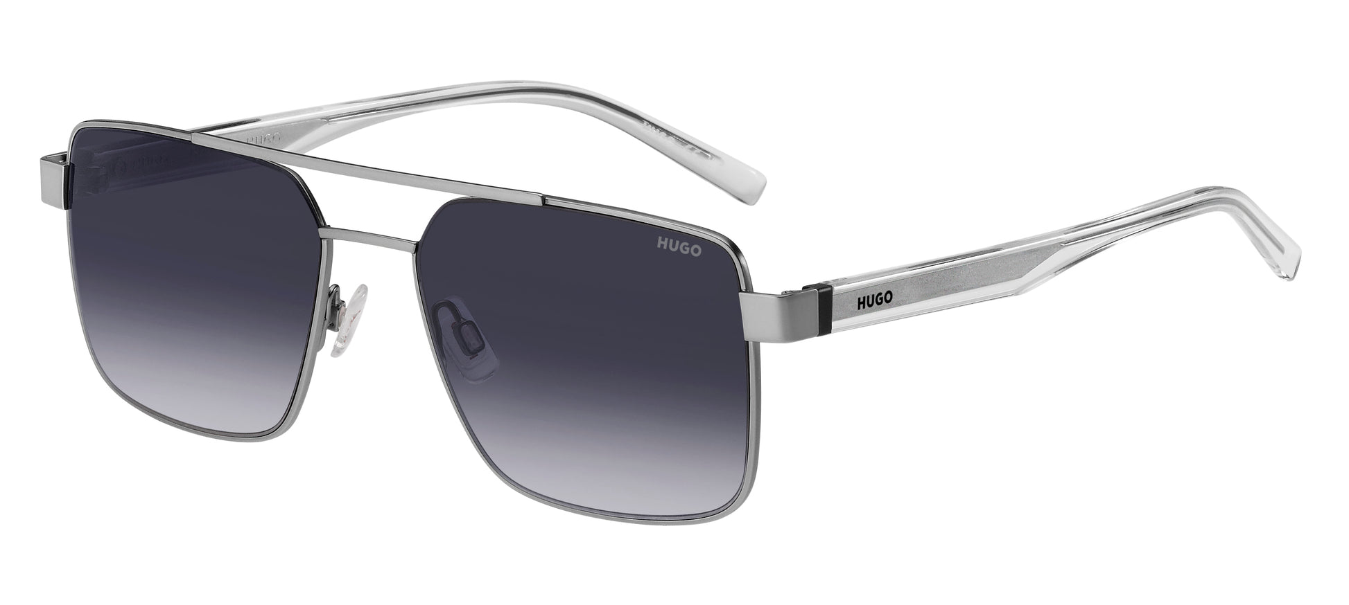 HUGO HG 1313/S in Matte Ruthenium / Grey Gradient
