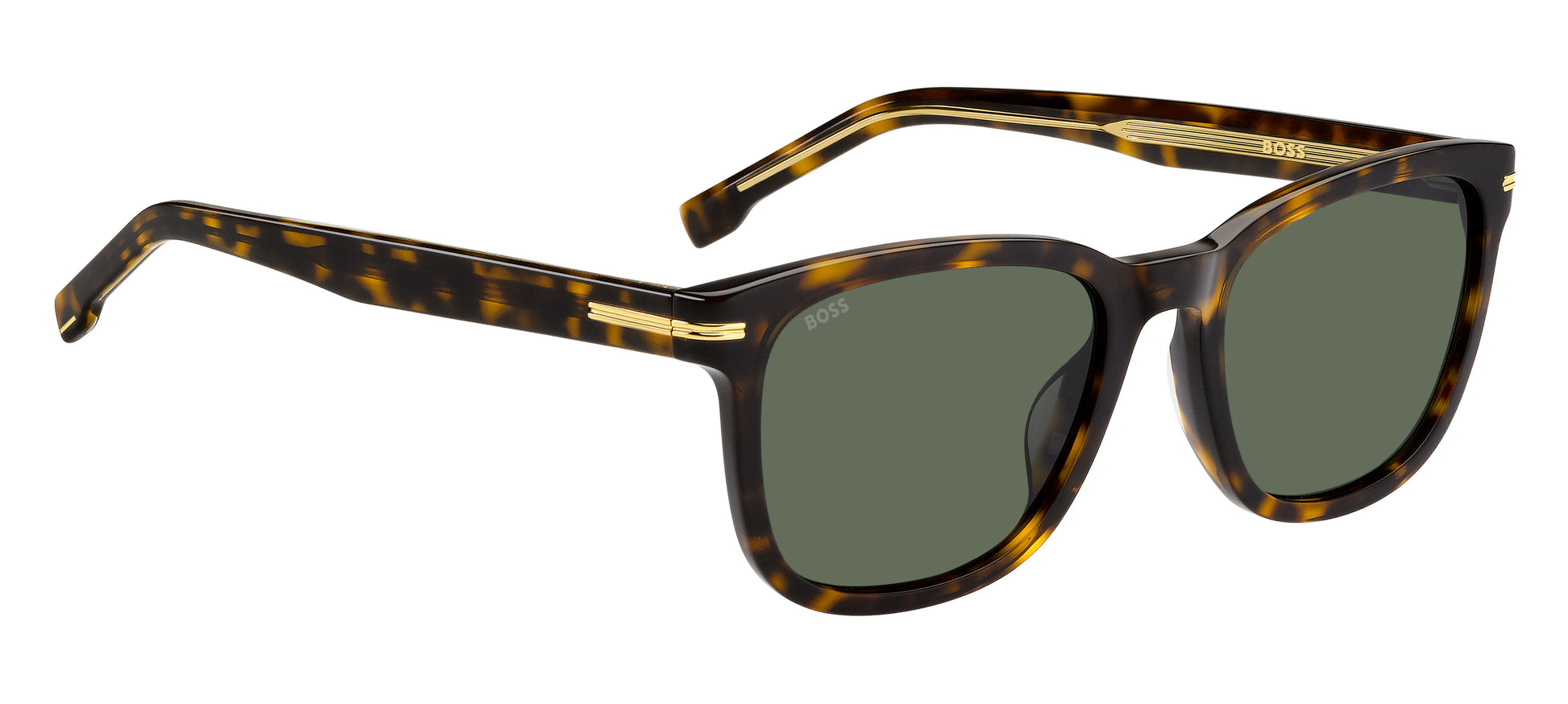 Hugo Boss 1722/G/S in Havana / Green - view 2