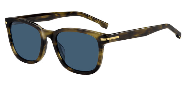 Hugo Boss 1722/G/S in Khaki Horn / Blue
