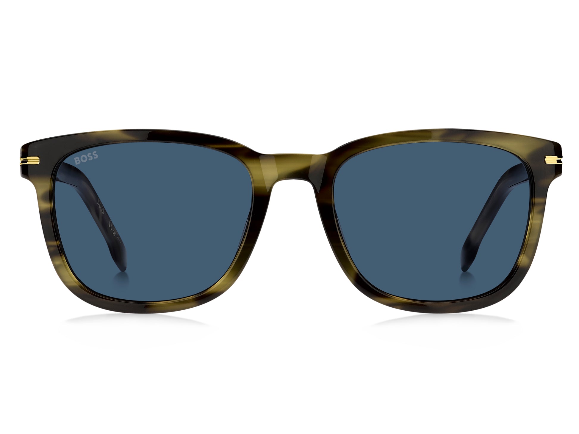 Hugo Boss 1722/G/S in Khaki Horn / Blue - view 3