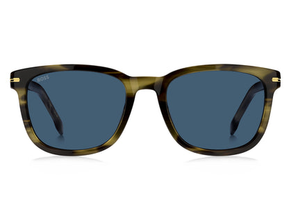 Hugo Boss 1722/G/S in Khaki Horn / Blue - view 3
