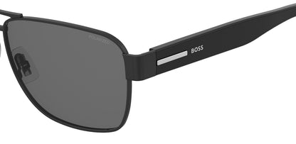 Hugo Boss 1441/O/S in Black/Grey Pz - view 4