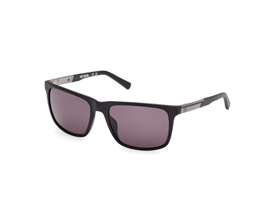 Harley Davidson HD00020 sunglasses in matte black / smoke
