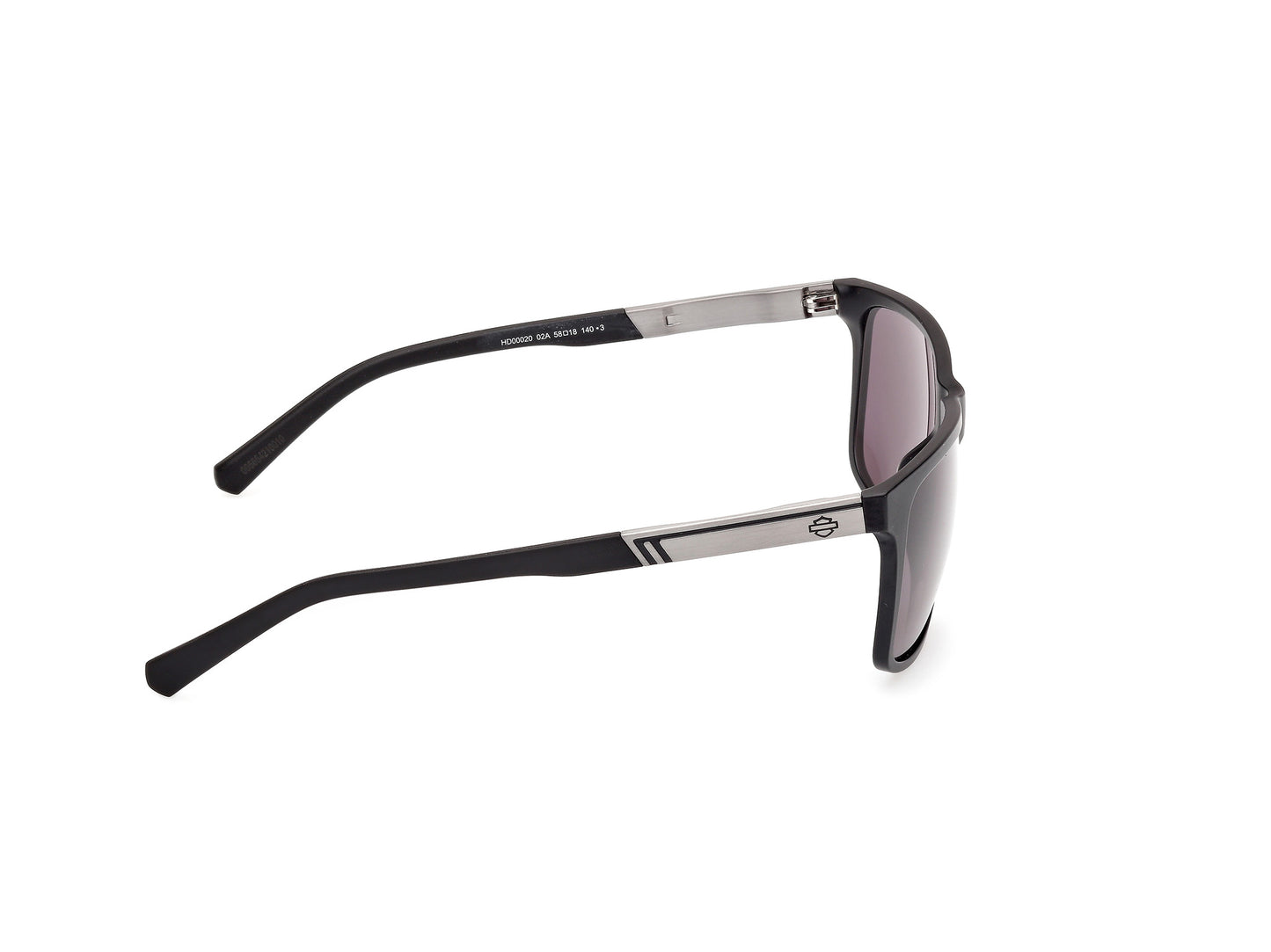 Harley Davidson HD00020 sunglasses in matte black / smoke
