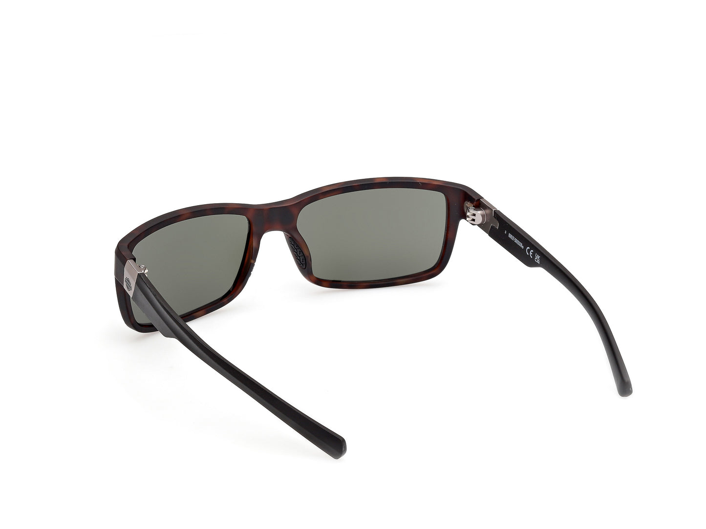 Harley Davidson HD00022 sunglasses in dark havana / green