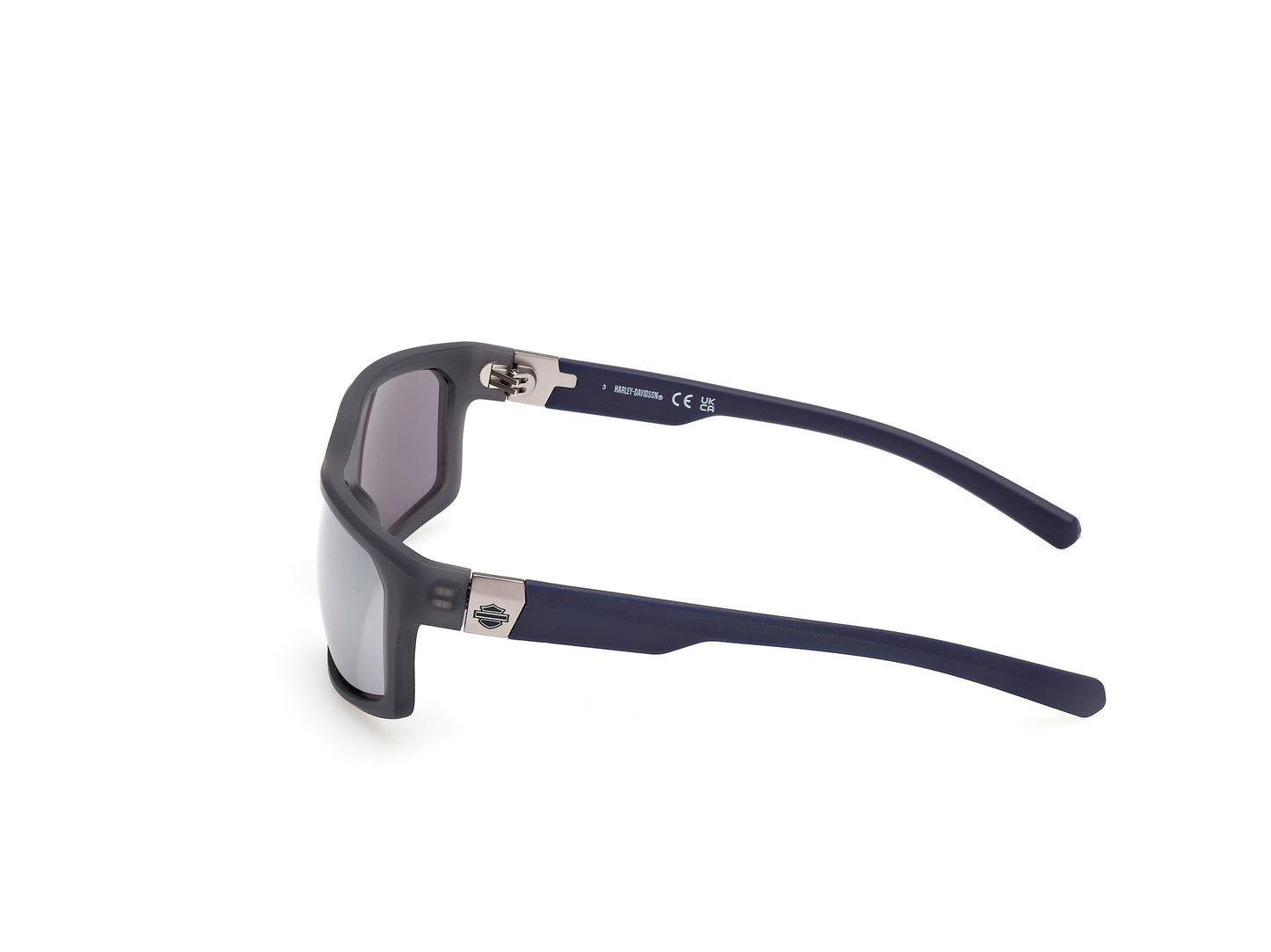 Harley Davidson HD00023 sunglasses in grey/other / blue mirror