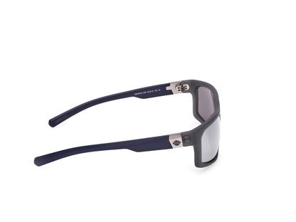 Harley Davidson HD00023 sunglasses in grey/other / blue mirror