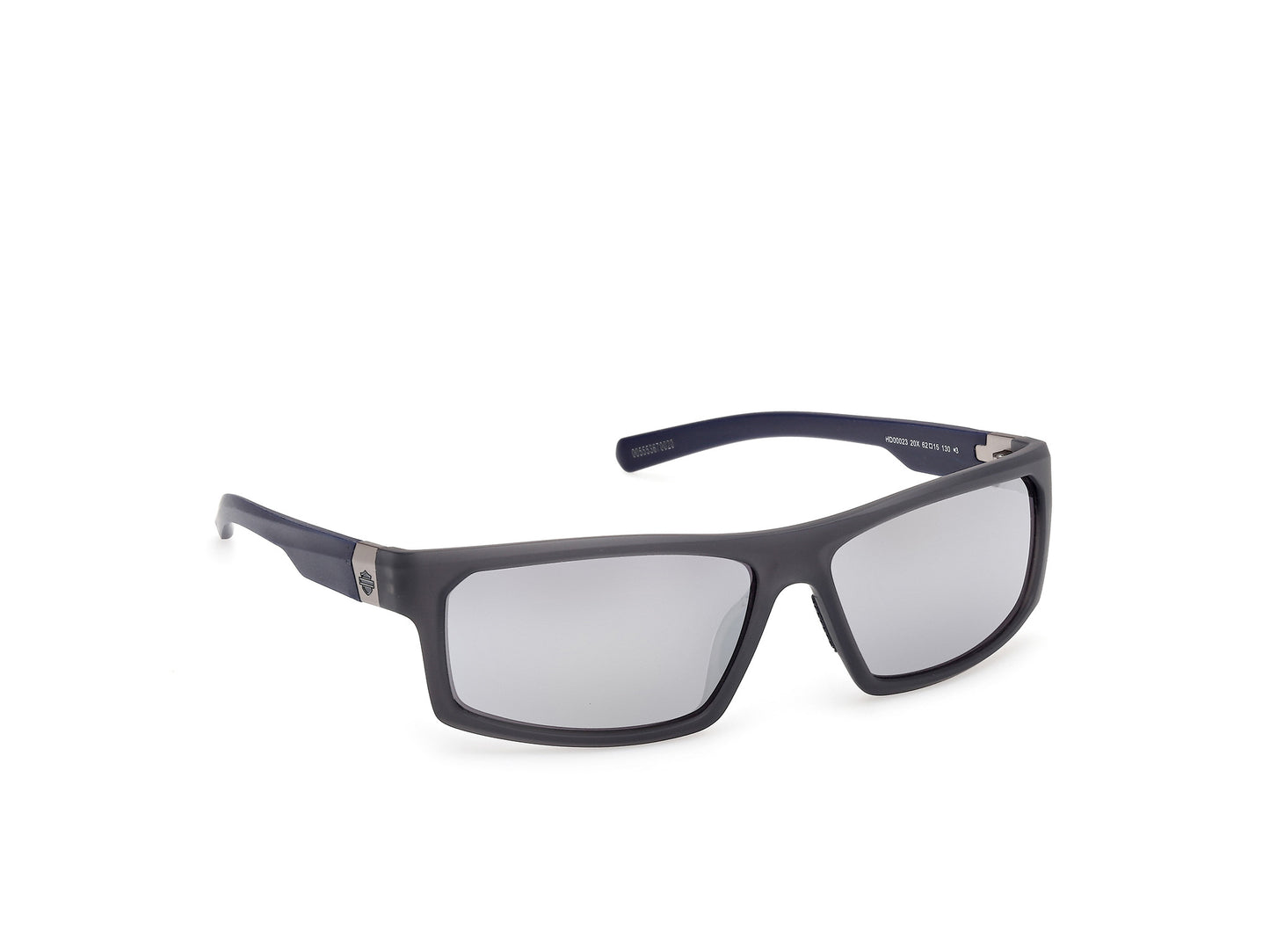 Harley Davidson HD00023 sunglasses in grey/other / blue mirror