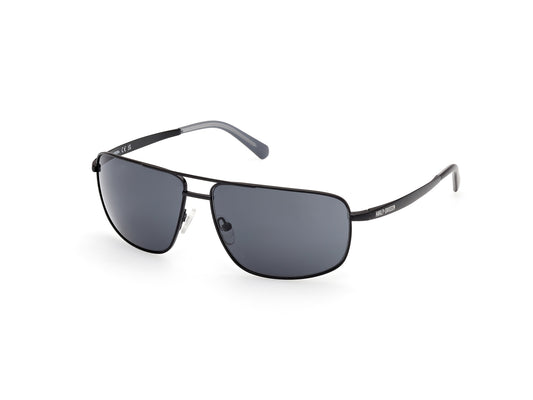 Harley Davidson HD00025 sunglasses in matte black / smoke