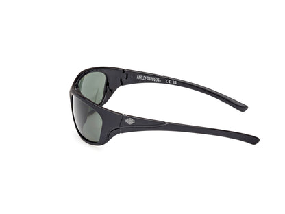 Harley Davidson HD0903X sunglasses in Black / Smoke