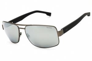 Hugo Boss BOSS 1761/S - Matte Dark Ruthenium / Gry Slsp Pz