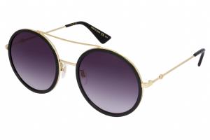 Gucci GG0061S Black/Gold / Grey Gradient sunglasses